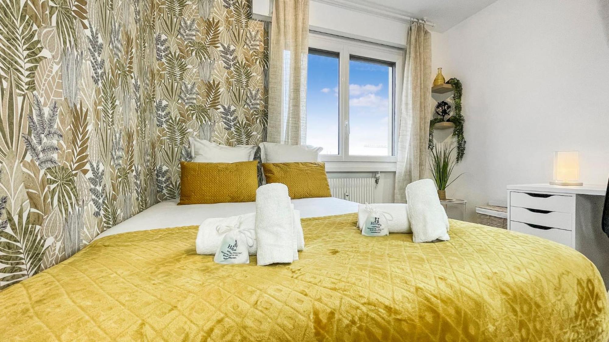 אנמסה Homey La Coloc Mugi - Colocation Haut De Gamme - Chambres Privees - Balcon - Wifi Et Netflix - Proche Transports Commun מראה חיצוני תמונה