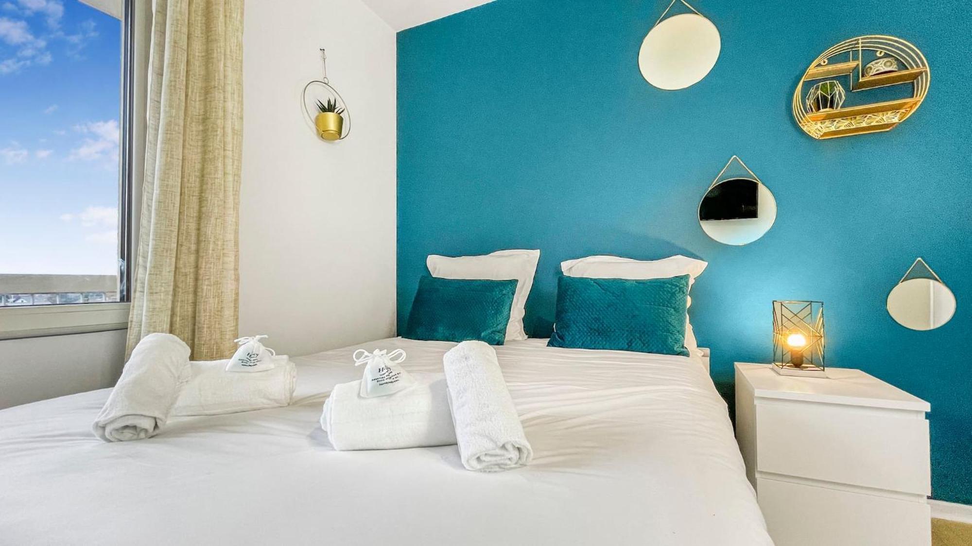 אנמסה Homey La Coloc Mugi - Colocation Haut De Gamme - Chambres Privees - Balcon - Wifi Et Netflix - Proche Transports Commun מראה חיצוני תמונה