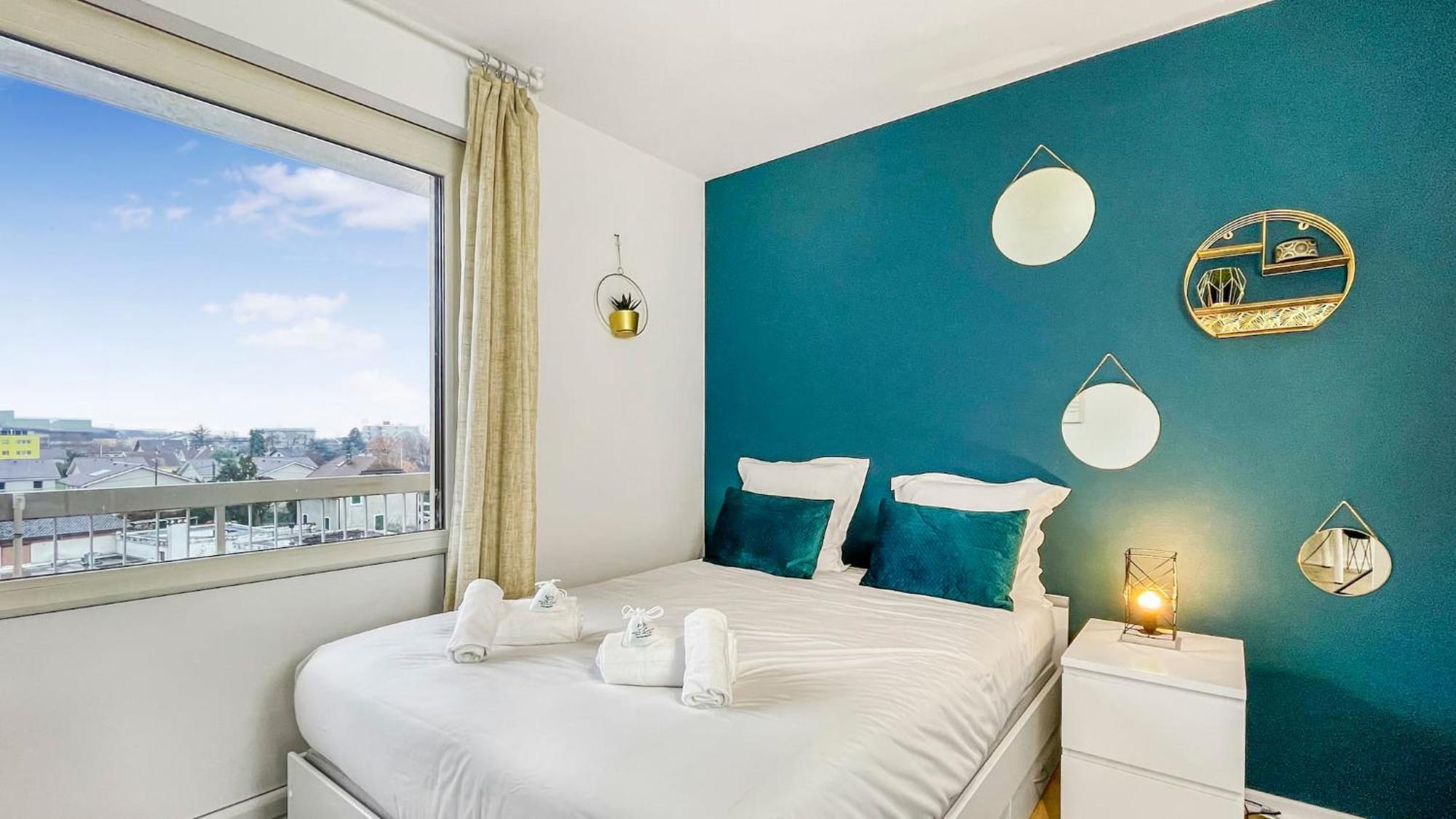 אנמסה Homey La Coloc Mugi - Colocation Haut De Gamme - Chambres Privees - Balcon - Wifi Et Netflix - Proche Transports Commun מראה חיצוני תמונה